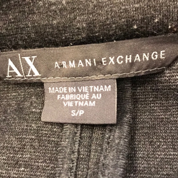 Armani Exchange charcoal dark gray blazer, S - Picture 7 of 8